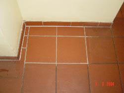 Cotto nach der Reinigung