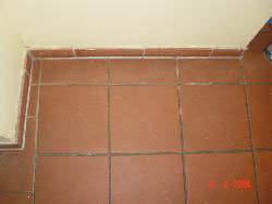 Cotto vor der Reinigung