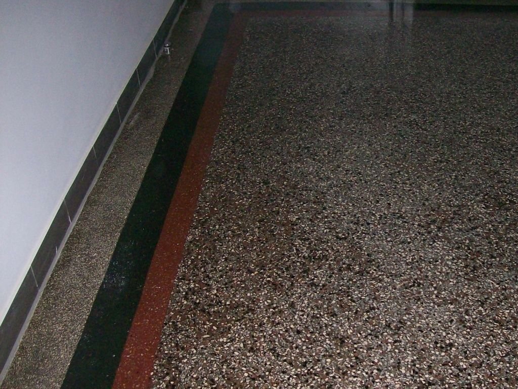 Terrazzo-Restaurierung - Nachher