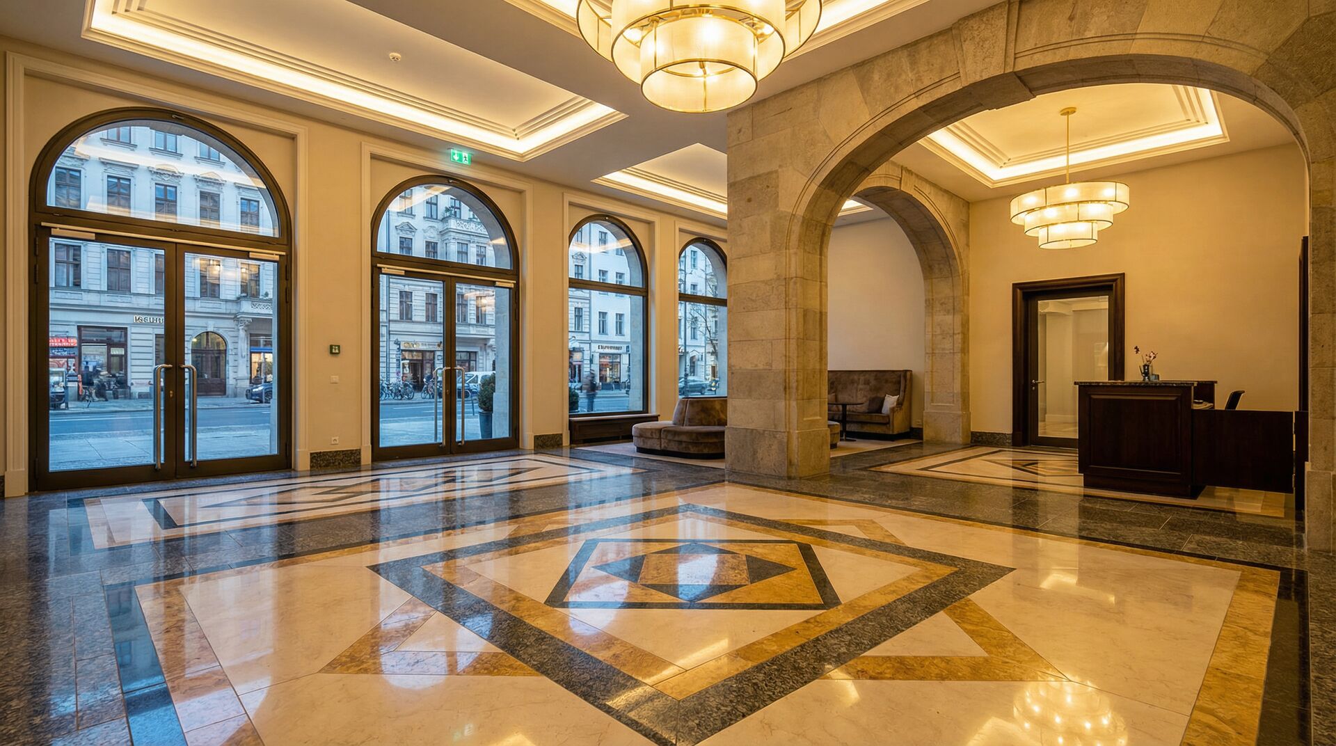 Eingangsbereiche und Lobbys sanieren – Natursteinsanierung