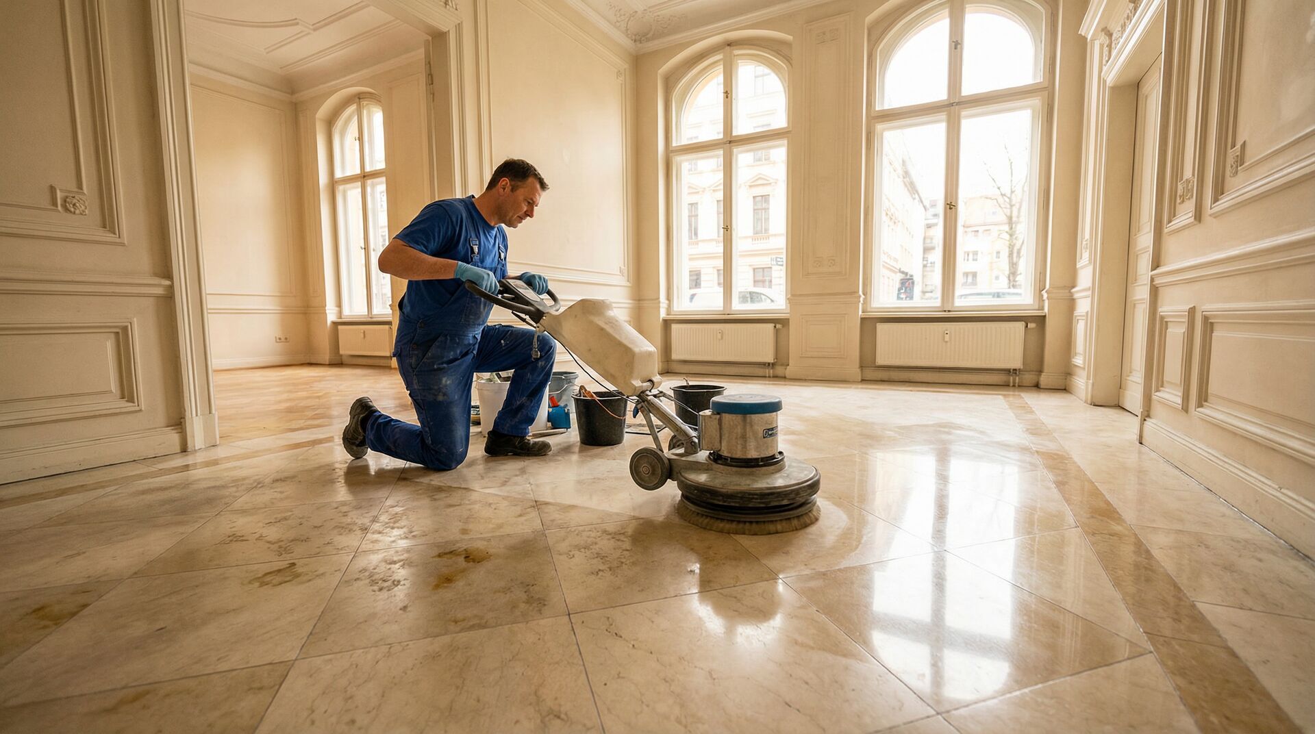 Natursteine reinigen Berlin – Naturstein aufarbeiten
