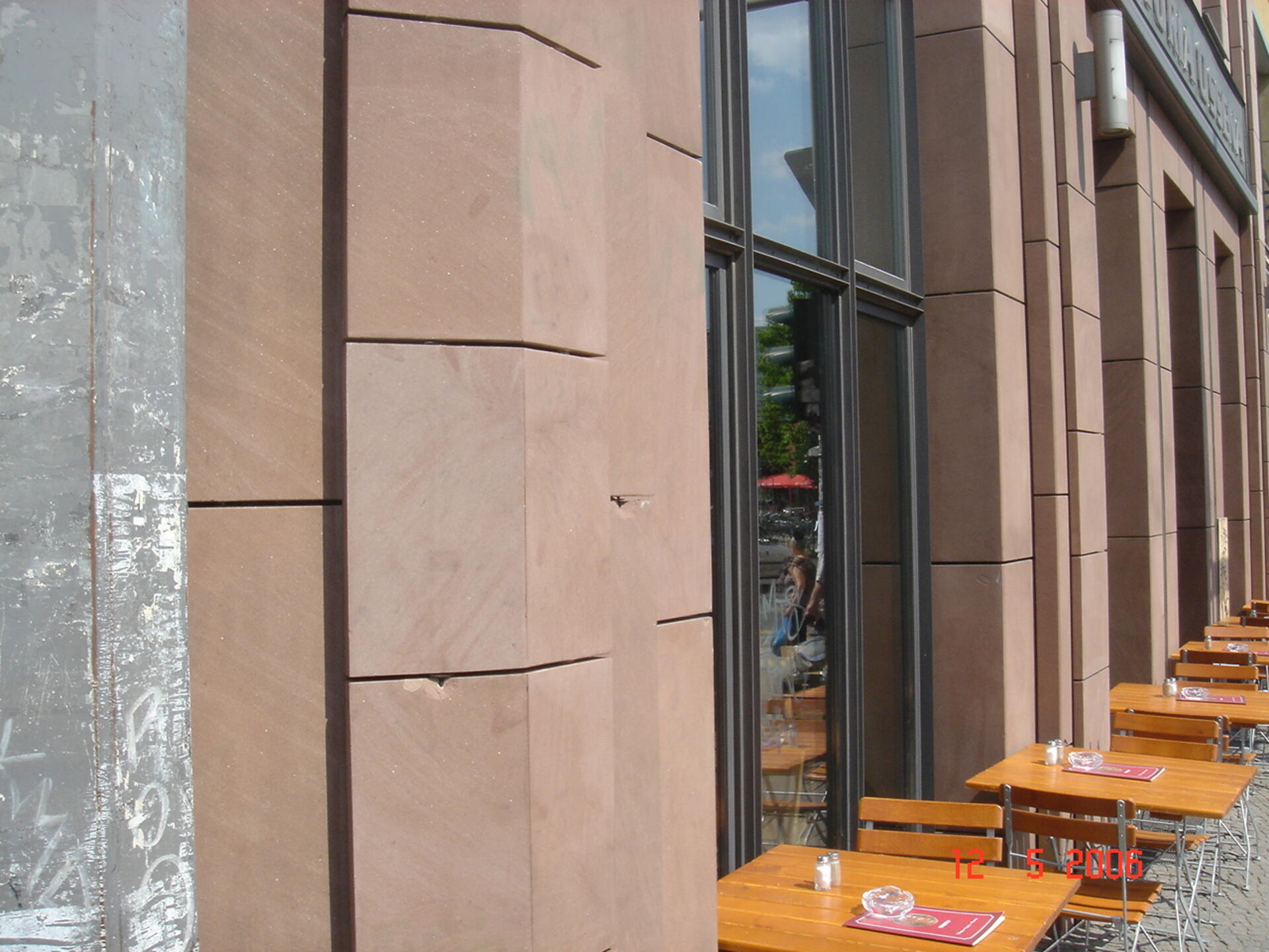 Sandsteinfassade nachher sauber