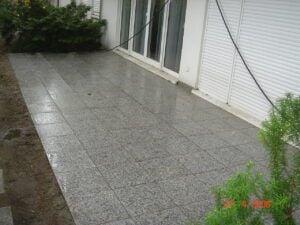 Terrasse nachher - professionell gereinigt