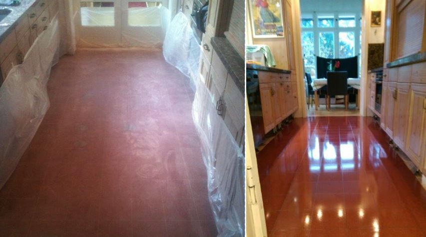 Zementfliesen Beispielhafte Visualisierung Vergleich