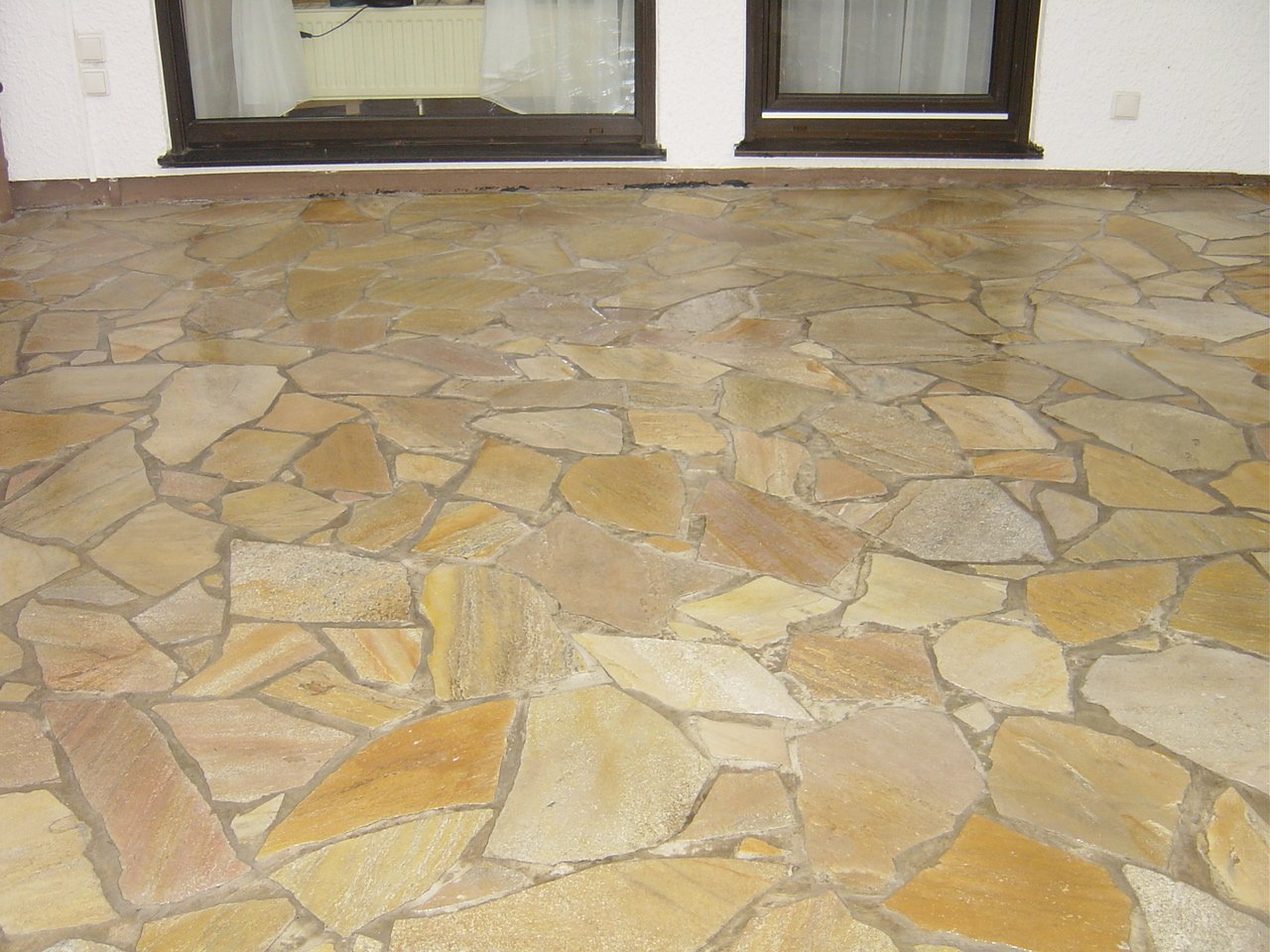 Terrassenboden nach Sanierung