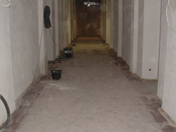 Weiteres Beispiel: Terrazzo vor der Sanierung