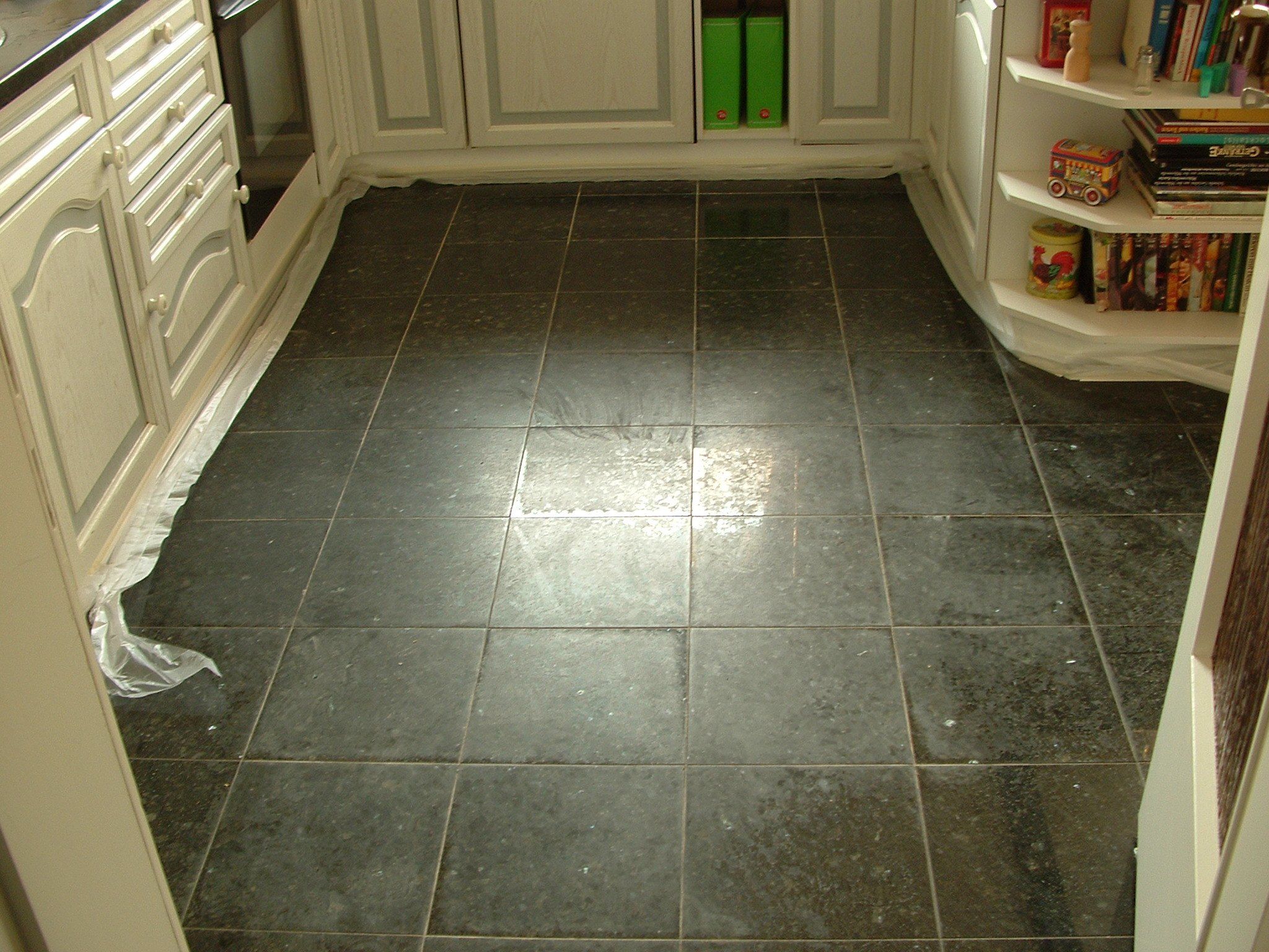 Granit abgelaufen in der Küche
