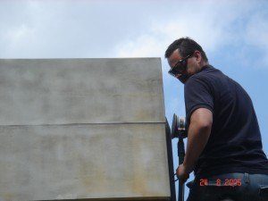 Steinreinigung - Reinigung und Sanierung von Betonwerkstein und Betonwerkstein Treppen